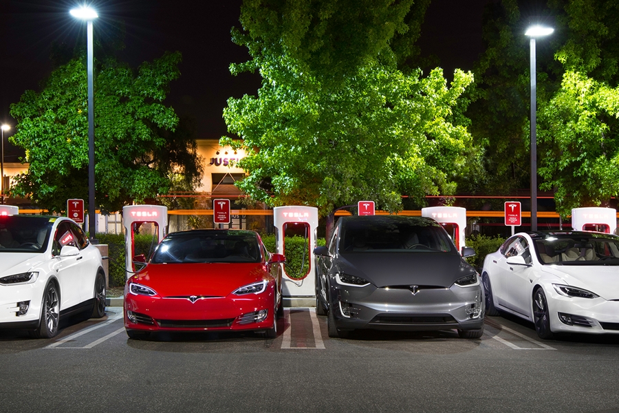 As estações de carregamento ultrarrápido da Tesla ainda não chegaram a Portugal.